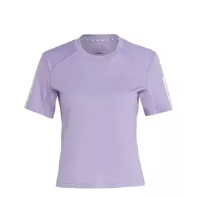 Camiseta de Manga Corta Mujer Adidas Essentials Ciruela Lila de Adidas, Mujer - Ref: S64126840, Precio: 24,60 €, Descuento: %