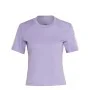 T-shirt à manches courtes femme Adidas Essentials Prune Lila de Adidas, Femme - Réf : S64126840, Prix : 24,60 €, Remise : %