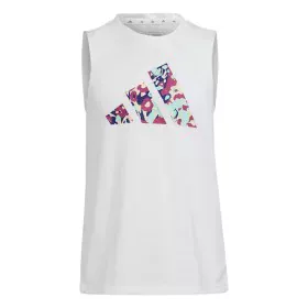 Camiseta de Tirantes Infantil Adidas Blanco de Adidas, Niña - Ref: S64126843, Precio: 18,43 €, Descuento: %