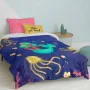 Duvet cover set HappyFriday Mr Fox Happy mermaid Multicolour Single 2 Pieces by HappyFriday, Quilts and quilt covers - Ref: D...