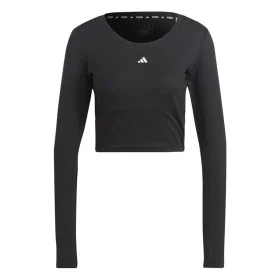 Women’s Long Sleeve T-Shirt Adidas Studio Black by Adidas, Women - Ref: S64126847, Price: 33,38 €, Discount: %