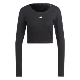 Camiseta de Manga Larga Mujer Adidas Studio Negro de Adidas, Mujer - Ref: S64126847, Precio: 33,38 €, Descuento: %