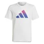 Child's Short Sleeve T-Shirt Adidas Train Icons White by Adidas, Boys - Ref: S64126848, Price: 20,88 €, Discount: %