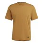 T-shirt à manches courtes homme Adidas Yoga Base Marron de Adidas, Homme - Réf : S64126851, Prix : 29,22 €, Remise : %