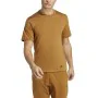 Camisola de Manga Curta Homem Adidas Yoga Base Castanho de Adidas, Homem - Ref: S64126851, Preço: 29,22 €, Desconto: %