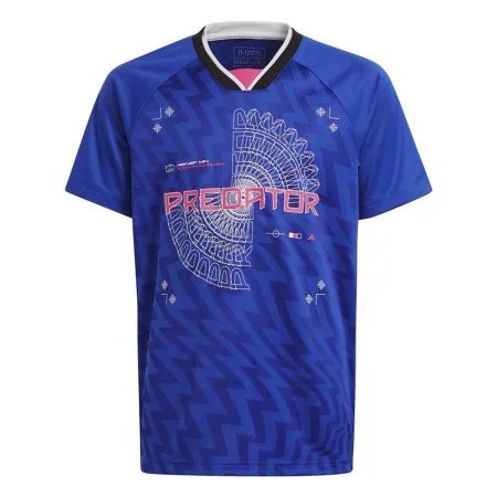 Kurzarm Fußballshirt für Kinder Adidas Predator Blau von Adidas, Junge - Ref: S64126853, Preis: 24,66 €, Rabatt: %