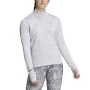 Camiseta de Manga Larga de Mujer Adidas Fast 1/2 Zip Lila Lavanda de Adidas, Mujer - Ref: S64126854, Precio: 54,69 €, Descuen...