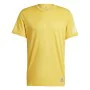 Men’s Short Sleeve T-Shirt Adidas Run It Yellow by Adidas, Men - Ref: S64126856, Price: 26,10 €, Discount: %