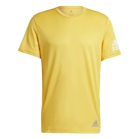 Herren Kurzarm-T-Shirt Adidas Run It Gelb von Adidas, Herren - Ref: S64126856, Preis: 26,10 €, Rabatt: %