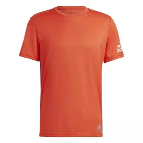 Camiseta de Manga Corta Hombre Adidas Run It Naranja de Adidas, Hombre - Ref: S64126859, Precio: 27,56 €, Descuento: %