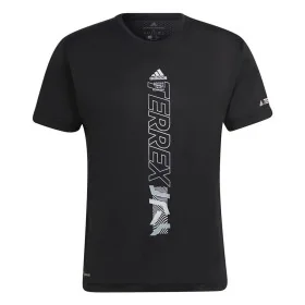 Men’s Short Sleeve T-Shirt Adidas Agravic Black by Adidas, Men - Ref: S64126861, Price: 37,11 €, Discount: %