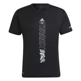 Camiseta de Manga Corta Hombre Adidas Agravic Negro de Adidas, Hombre - Ref: S64126861, Precio: 37,11 €, Descuento: %