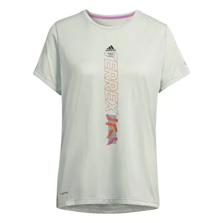 Damen Kurzarm-T-Shirt Adidas Agravic Warmes Weiß von Adidas, Frau - Ref: S64126862, Preis: 39,06 €, Rabatt: %