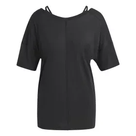 Women’s Short Sleeve T-Shirt Adidas Studio Oversized Black by Adidas, Clothing - Ref: S64126865, Price: 37,11 €, Discount: %