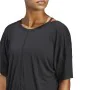 Camiseta de Manga Corta Mujer Adidas Studio Oversized Negro de Adidas, Ropa - Ref: S64126865, Precio: 37,11 €, Descuento: %