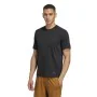 Camisola de Manga Curta Homem Adidas Base Preto de Adidas, Roupa - Ref: S64126867, Preço: 27,68 €, Desconto: %