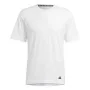 Men’s Short Sleeve T-Shirt Adidas Base White by Adidas, Clothing - Ref: S64126868, Price: 27,68 €, Discount: %