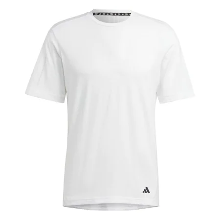 Herren Kurzarm-T-Shirt Adidas Base Weiß von Adidas, Kleidung - Ref: S64126868, Preis: 27,68 €, Rabatt: %