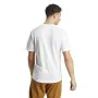 Camiseta de Manga Corta Hombre Adidas Base Blanco de Adidas, Ropa - Ref: S64126868, Precio: 27,68 €, Descuento: %