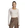 Women's long sleeve T-shirt Adidas Studio Beige by Adidas, Clothing - Ref: S64126869, Price: 31,64 €, Discount: %