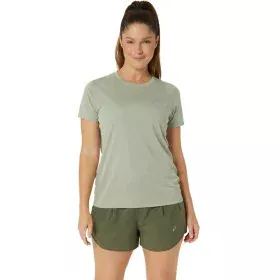 Damen Kurzarm-T-Shirt Asics Core Olive von Asics, Damen - Ref: S64126879, Preis: 20,82 €, Rabatt: %