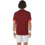 Camiseta de Manga Corta Hombre Asics Court Rojo Oscuro Tenis de Asics, Hombre - Ref: S64126881, Precio: 29,06 €, Descuento: %