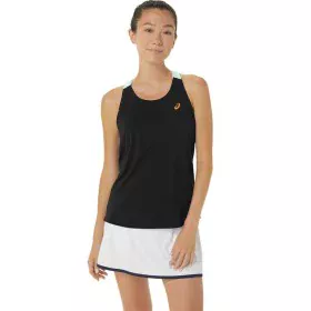 Tank Top Women Asics Court Black by Asics, Women's Balls - Ref: S64126885, Price: 29,06 €, Discount: %