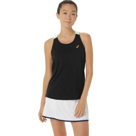 Tank Top Women Asics Court Black by Asics, Women's Balls - Ref: S64126885, Price: 29,06 €, Discount: %