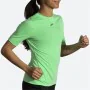 Camisola de Manga Curta Mulher Brooks High Point Verde de Brooks, Mulher - Ref: S64126890, Preço: 38,73 €, Desconto: %