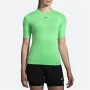 Camisola de Manga Curta Mulher Brooks High Point Verde de Brooks, Mulher - Ref: S64126890, Preço: 38,73 €, Desconto: %