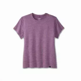 Camiseta de Manga Corta Mujer Brooks Luxe Lila de Brooks, Mujer - Ref: S64126891, Precio: 43,29 €, Descuento: %