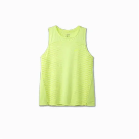 Maillot de Corps sans Manches pour Femme Brooks Sprint Free 2.0 Jaune de Brooks, Femme - Réf : S64126892, Prix : 26,10 €, Rem...