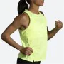 Maillot de Corps sans Manches pour Femme Brooks Sprint Free 2.0 Jaune de Brooks, Femme - Réf : S64126892, Prix : 26,10 €, Rem...