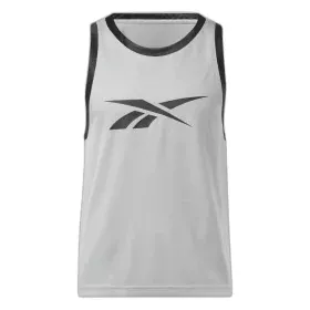 T-shirt de basquetebol Reebok Cinzento claro de Reebok, Homem - Ref: S64126913, Preço: 30,76 €, Desconto: %