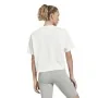 T-shirt à manches courtes femme Reebok Graphic Logo Blanc de Reebok, Femme - Réf : S64126915, Prix : 18,68 €, Remise : %