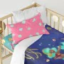 Duvet cover set HappyFriday Mr Fox Happy mermaid Multicolour Baby Crib 2 Pieces by HappyFriday, Quilts and quilt covers - Ref...