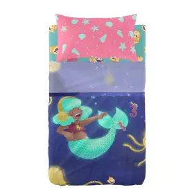 Jeu de draps HappyFriday Mr Fox Happy Mermaid Multicouleur Lit de bébé 2 Pièces de HappyFriday, Linge de lit pour berceaux - ...