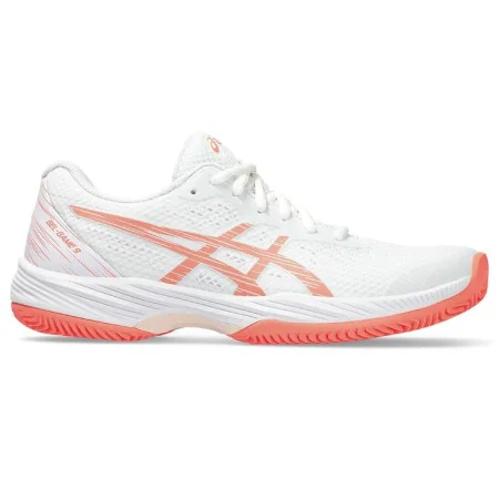 Chaussures de Tennis pour Femmes Asics Gel-Resolution 9 Clay/Oc Blanc de Asics, Baskets - Réf : S64127090, Prix : 59,60 €, Re...