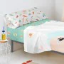 Drap housse HappyFriday MR FOX Multicouleur 105 x 200 x 32 cm de HappyFriday, Draps et taies d'oreiller - Réf : D1612941, Pri...