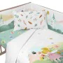 Cot protector HappyFriday Mr Fox Dreaming Multicolour 210 x 40 cm by HappyFriday, Bed accessories - Ref: D1612948, Price: 21,...