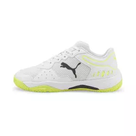 Chaussures de Padel pour Enfants Puma Solarsmash RCT Jaune Blanc de Puma, Baskets - Réf : S64127220, Prix : 41,22 €, Remise : %