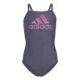 Fato de Banho de Menina Adidas Big Logo Azul de Adidas, Roupa de banho - Ref: S64127225, Preço: 19,78 €, Desconto: %