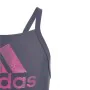 Swimsuit for Girls Adidas Big Logo Blue by Adidas, Swimwear - Ref: S64127225, Price: 19,78 €, Discount: %