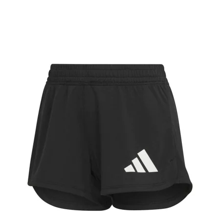 Short de Sport pour Femme Adidas Pacer 3 Stripes Knit Noir de Adidas, Femme - Réf : S64127290, Prix : 18,37 €, Remise : %