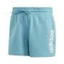 Short de Sport pour Femme Adidas Linear Cyan clair de Adidas, Femme - Réf : S64127291, Prix : 24,60 €, Remise : %