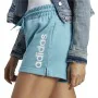 Short de Sport pour Femme Adidas Linear Cyan clair de Adidas, Femme - Réf : S64127291, Prix : 24,60 €, Remise : %