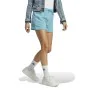 Short de Sport pour Femme Adidas Linear Cyan clair de Adidas, Femme - Réf : S64127291, Prix : 24,60 €, Remise : %