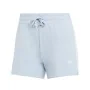 Short de Sport pour Femme Adidas 3 Stripes Sj Bleu clair de Adidas, Femme - Réf : S64127302, Prix : 25,03 €, Remise : %