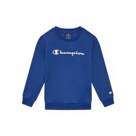 Felpa con Cappuccio Bambino Champion Crewneck Azzurro Bianco di Champion, Bambino - Rif: S64127339, Prezzo: 25,03 €, Sconto: %