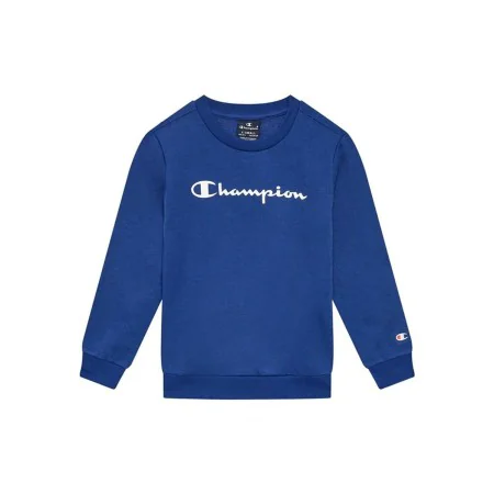 Polar com Capuz Criança Champion Crewneck Azul Branco de Champion, Menino - Ref: S64127339, Preço: 25,03 €, Desconto: %